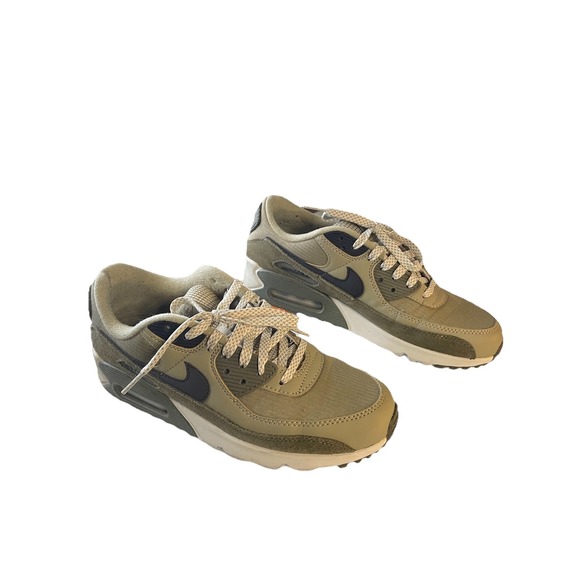 Nike Air Max 90 Neutral Olive Green Light Bone Black FB9657-200 Men's Size 7.5 - Picture 3 of 7